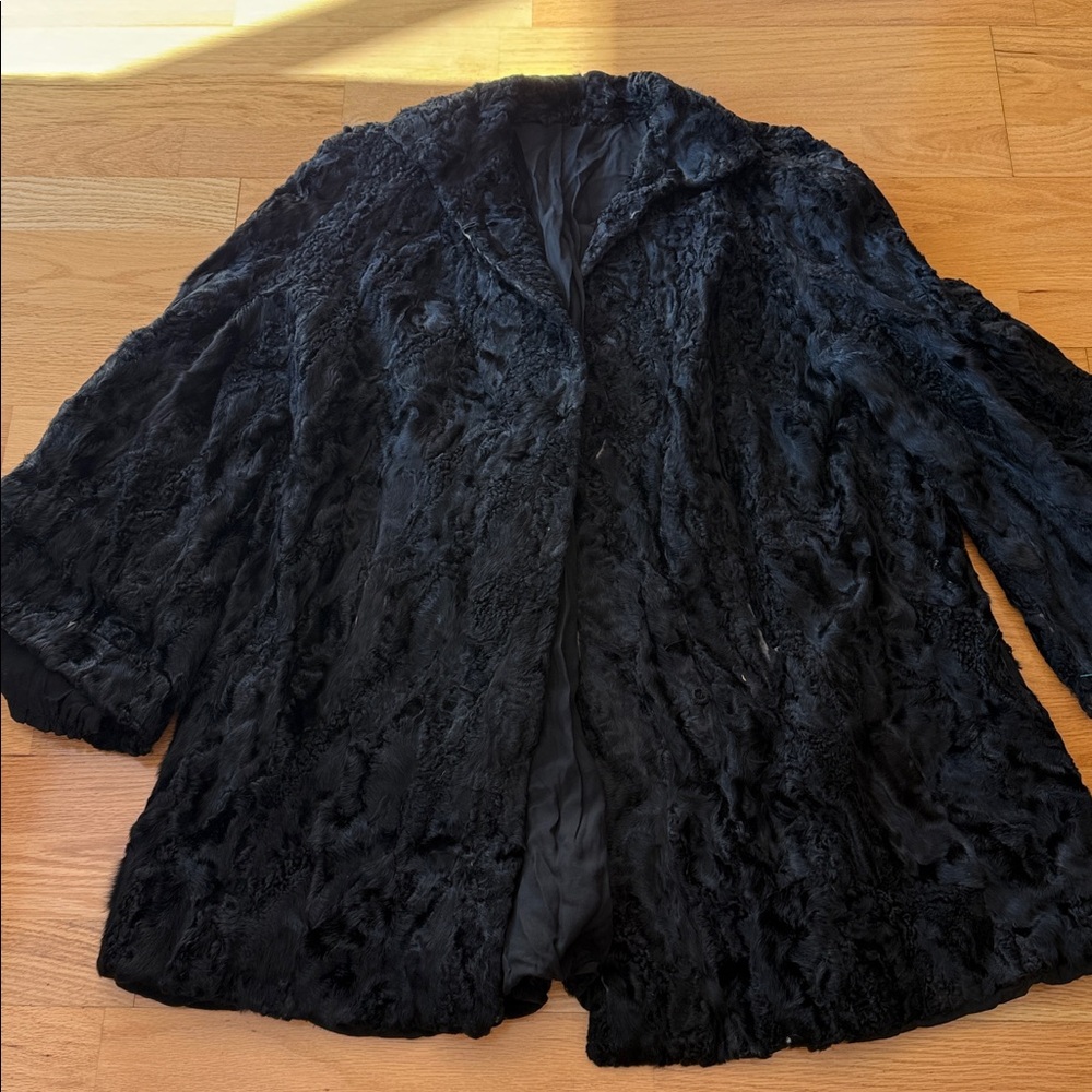 Vintage Real Fur coat for Restyle or Repurpose - Picture 7 of 16